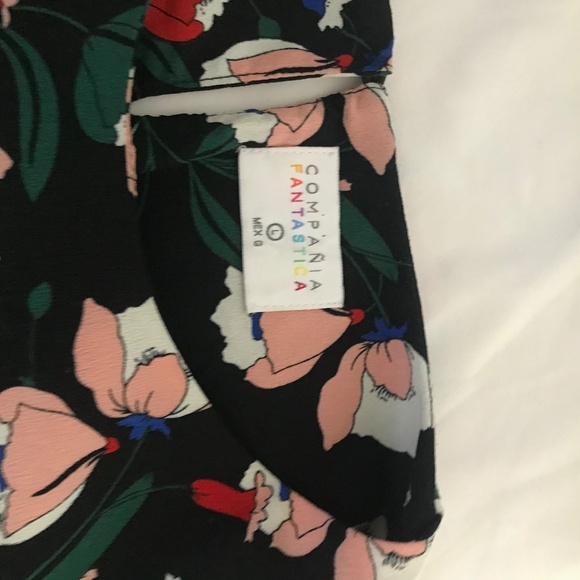 Compañía Fantástica High-Quality Botanical Floral Dress •  • Premium Print - Picture 15 of 16